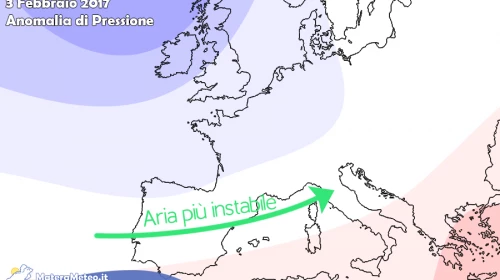 Il bel tempo persiste, ma le perturbazioni atlantiche si affacciano al Nord